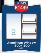 Valuwin Aluminium Window 1800 x 1500