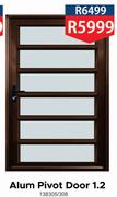 Alum Pivot Door 1.2 138505/308