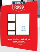 Valuwin Aluminium Window 1500 x 1500