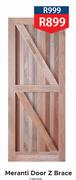 Meranti Door Z Brace