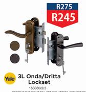 Yale 3L Onda/Dritta Lockset