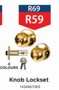 Knob Lockset (4 Colours)