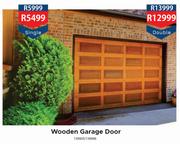Wooden Garage Door (Double)