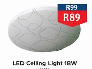 LED Ceiling Light 18W