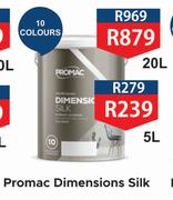 Promac 5Ltr Dimensions Silk