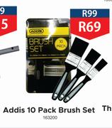 Addis 10 Pack Brush Set
