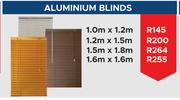 Aluminium Blinds 1.5m x 1.8m