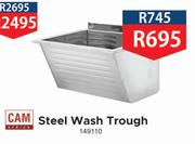 Cam Steel Wash Trough