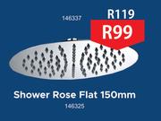Shower Rose Flat 150mm 146325