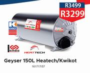 Heat Tech/ Kwikot Geyser 150Ltr 