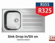 Sink Drop In/ Sit On