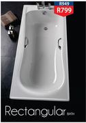 Rectangular Bath