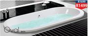 Oval Bath