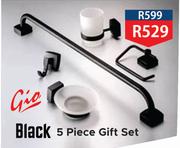 Gio Black 5 Piece Gift Set