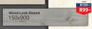 Wood Look Glazed 150 x 900-Per Sqm