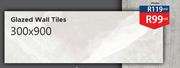 Glazed Wall Tiles 300 x 900-Per Sqm