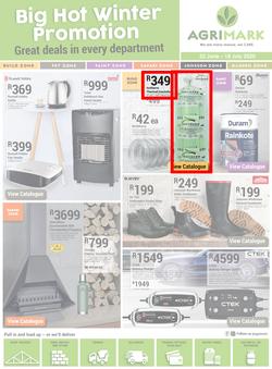 Agrimark : Big Hot Winter Promotion (22 June - 18 July 2020), page 1