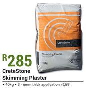 Crete Stone Skimming Plaster-40Kg