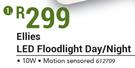 Ellies LED Floodlight Day/Night 10W