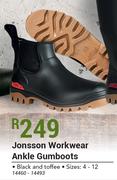 Jonsson Workwear Ankle Gumboots 