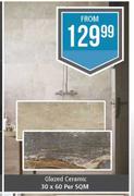 Glazed Ceramic 30 x 60-Per Sqm