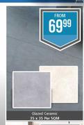Glazed Ceramic 35 x 35-Per Sqm