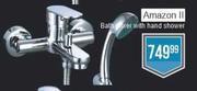Amazon II Bath Mixer & Hand Shower