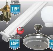 LED 4ft Double Fitting With 2 Globes