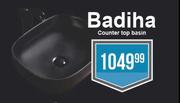 Badiha Counter Top Basin