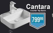 Cantara Counter Top Basin