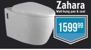 Zahara Wall Hung Pan & Seat