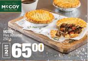 McCoy Pies Assorted-For Any 2 x 250g