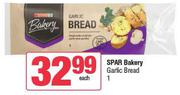 Spar Bakery Garlic Bread-Each