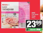 Spar Cold Meats Range-200g