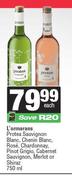 L'Ormarans Protea Sauvignon,chenin,Rose,Chardonnay,Pinot Grigio,Cabernet Merlot Or Shiraz-750ml