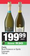 Zonin Brut Prosecco Or Spritz Limoneto-750ml