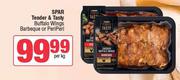 Spar Tender & Tasty Buffalo Wings Barbeque Or Peri Peri-Per Kg