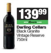 Darling Cellars Black Granite Vintage Reserve-750ml