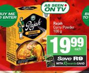 Rajah Curry Powder-100g Each
