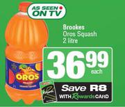 Brookes Oros Squash-2L Each