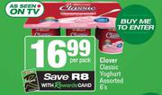 Clover Classic Yoghurt Assorted-6s Per Pack