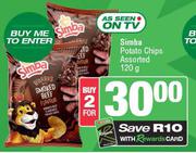 Simba Potato Chips Assorted-For 2 x 120g
