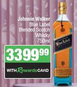 Johnnie Walker Blue Label Blended Whisky-750ml