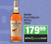 Harrier Finest Matured Whisky-750ml