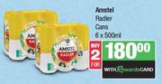 Amstel Radler Cans-For 2 x 6 x 500ml