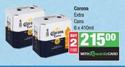 Corona Extra Cans-For 2 x 6 x 410ml