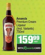 Amarula Premium Cream Liqueur-750ml Each
