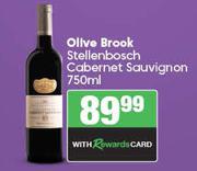 Olive Brook Stellenbosch Cabernet Sauvignon-750ml