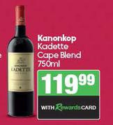 Kanonkop Kadette Cape Blend-750ml