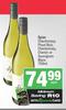 Spier Chardonnay Pinot Noir, Chardonnay, Chenin Or Sauvignon Blanc-750ml Each